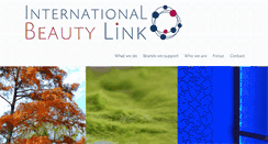 Desktop Screenshot of internationalbeautylink.com