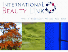 Tablet Screenshot of internationalbeautylink.com